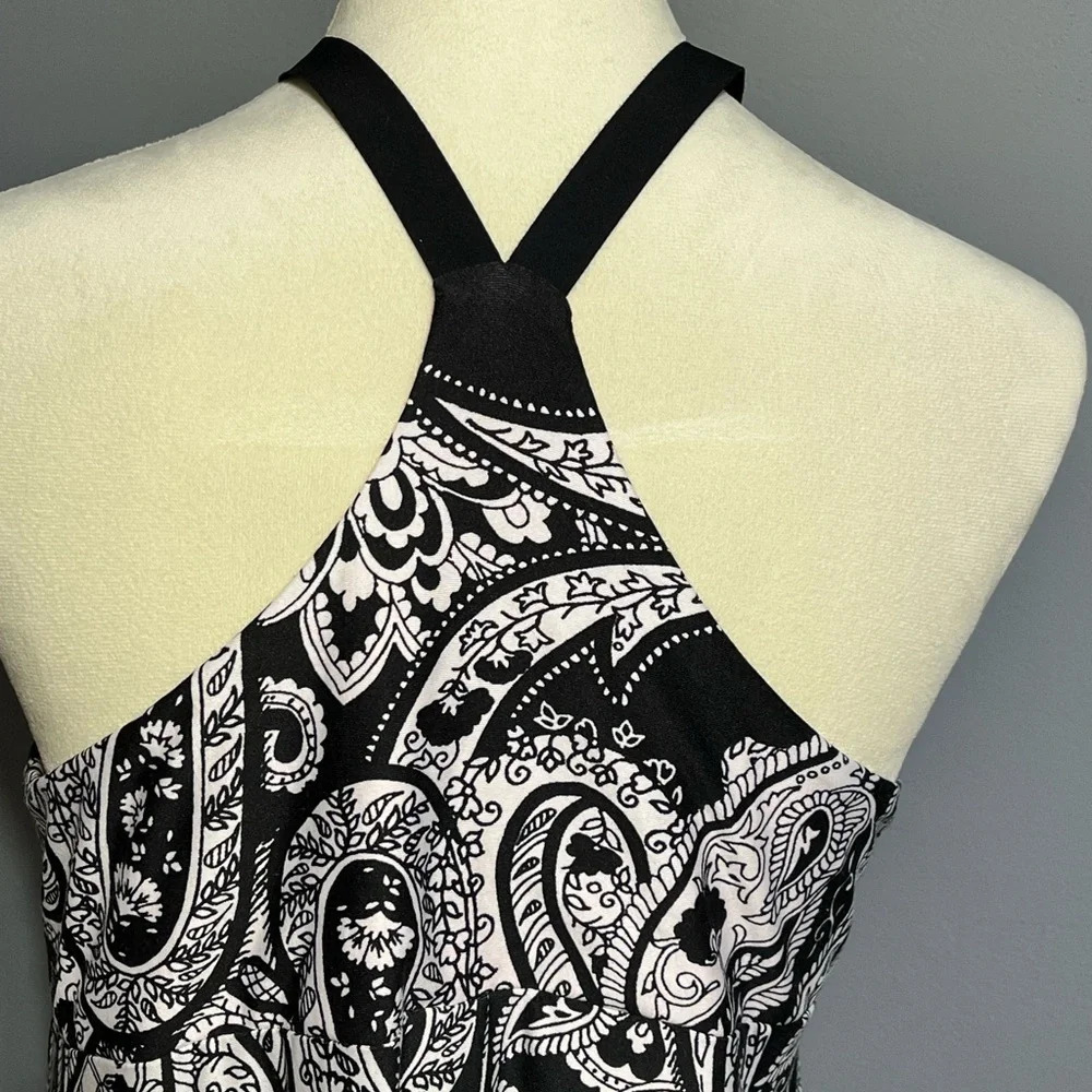 Linea Donatella womens racerback sleeveless dress size Large - Picture 3 of 6